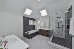 Modern style bathroom remodeling