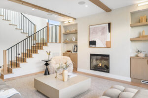 Modern style living room remodeling