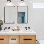 Modern bathroom remodeling
